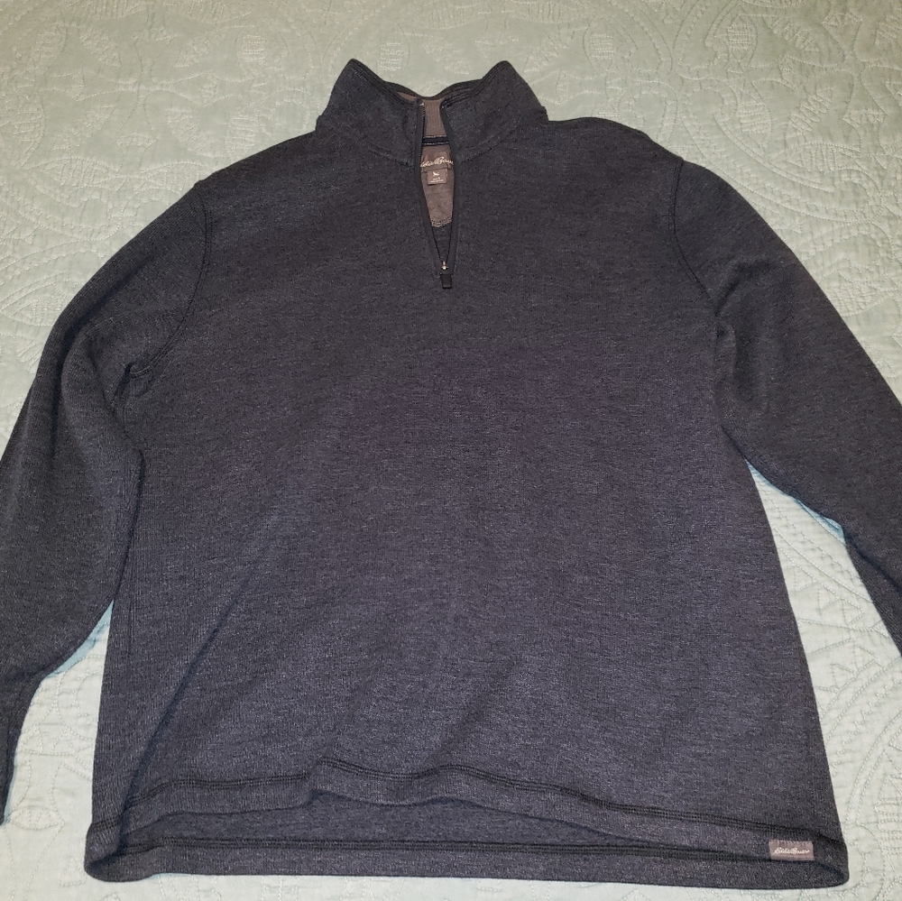 Eddie Bauer Pull Over Zip Shirt